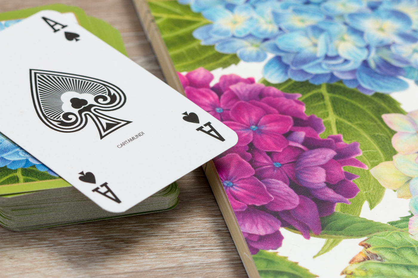Ace of Spades Bridge Playing Card take from a set of bridge cards